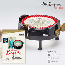 Addi Express macchina per maglieria king size e libro di modelli 892