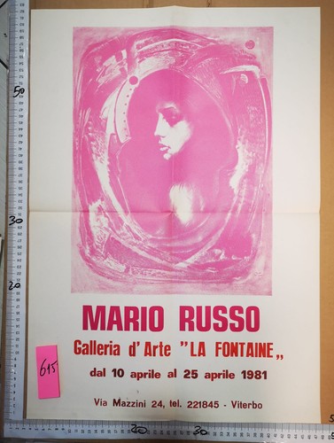 Manifesto viterbo mostra mario - manifesto,
