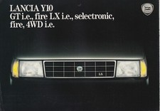 PROSPETTO BROCHURE LANCIA Y10