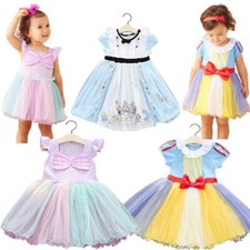 Costume vestito bambina principessa Biancaneve Sofia Belle Alice nel paese delle meraviglie