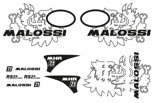 Kit adesivi malossi trofeo - kit,