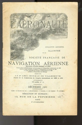 1903 aviazione francia - aviazione, l'