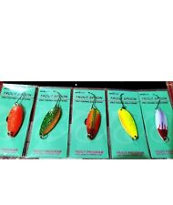 SPOON TROUT AREA 4,5 GR CUCCHIAINI ONDULANTI  SPINNING TROTA LAGO