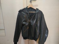 giubbino giubbotto di pelle vera daniele alessandrini