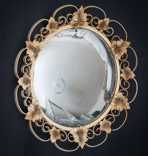 Specchio vintage rotondo