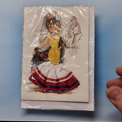 Spain postcard c1950 flamenco - spain,