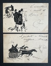 Cartoline postali antiche - postali,