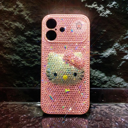 Custodia gatto strass bling - gatto,