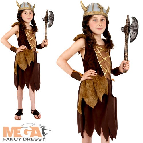 Costume bambina vichinga