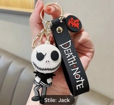 🎃💀👻Portachiavi 3D ~JACK SKELETRON ~new 7 cm film Cina🕷️🕸️🎃