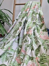 Copriletto bianco fenicottero