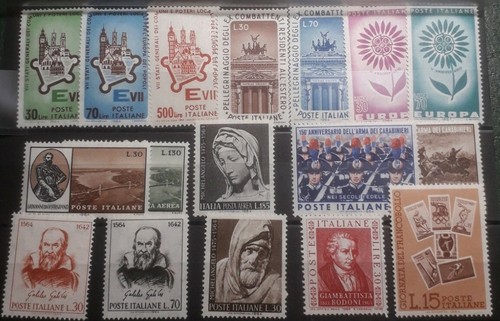 1964 italia francobolli - 1964, nuovi