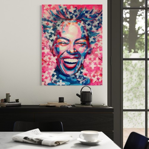 Quadro ritratto astratto