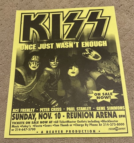 Poster concerto kiss alive - poster,