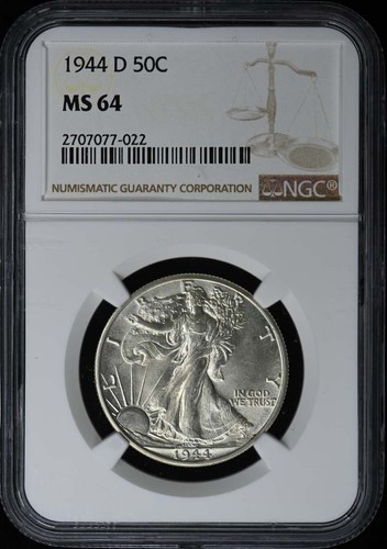 1944 mezzo dollaro liberty a - mezzo,