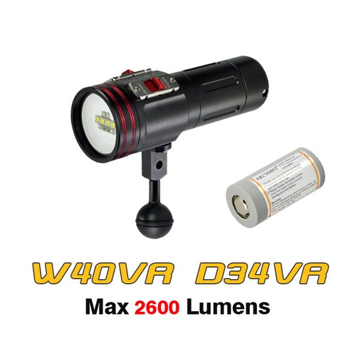Archon w40vr d34vr kit torcia - d34vr,