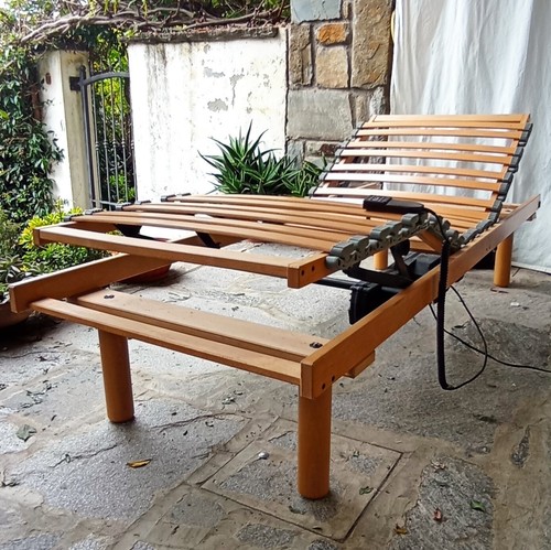 Rete legno reclinabile
