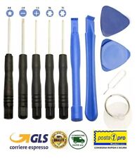 Set attrezzi 11 pz. per sostituzione vetro/batteria Apple Iphone Samsung  Huawei