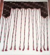 TAPPETO TURKMENO "KAPUNUK" DECORAZIONE YURTA - CARPET RUG TEPPICH