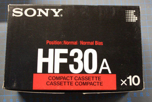 Cassette audio tape - x, k7