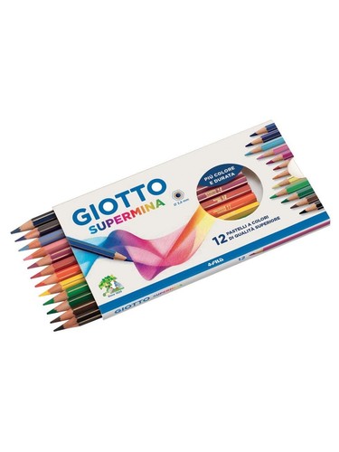 Pastelli giotto supermina 12 - giotto,