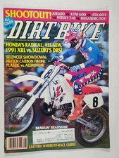 Dirt bike august 1990 vintage - dirt,