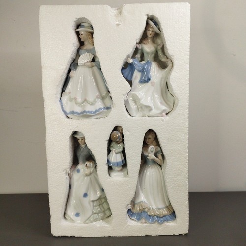 Porcelain dolls boxed set 5 - porcelain,