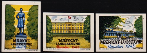 Poster stamps 1943 - 3,