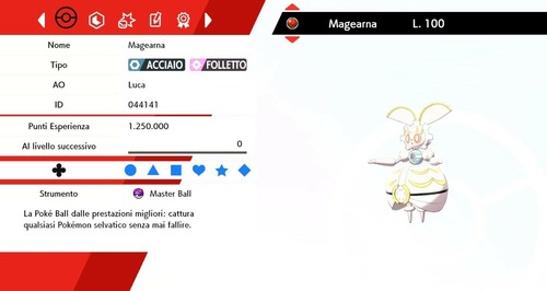 Magearna event - event, +