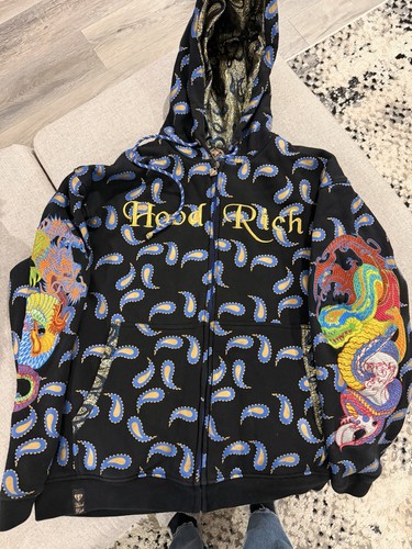 Felpa hood rich rock - felpa,
