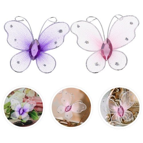 Pcs farfalle organza - 50,