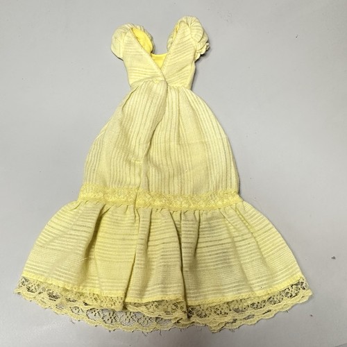 Maxi abito pizzo - , giallo