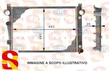RADIATORE RAFFREDDAMENTO MOTORE MERCEDES S 320 BEHR HELLA 8MK376710281 NUOVO