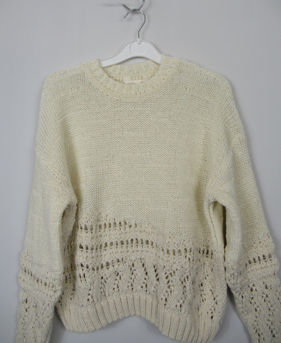 Maglione girocollo manica