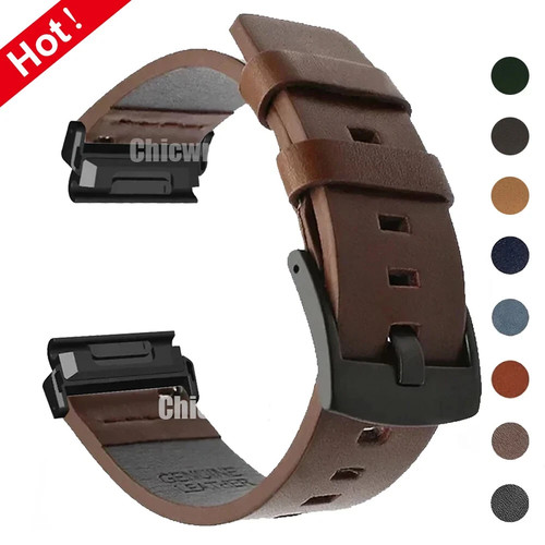 Cinturino pelle per garmin - cinturino,