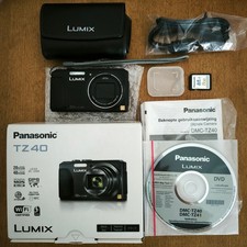 PANASONIC LUMIX T40 fotocamera digitale 18 Mp  ottica Leica +scheda 8Gb+custodia
