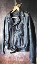 Harley Davidson Leather Biker Jacket 80s Original Oldschool Korea size 42 RARE!