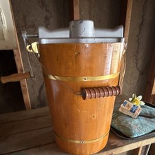 Gelatiera manuale a manovella