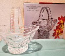 Crystal Basket w Handle
