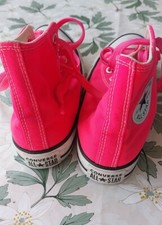 Converse Chuck Taylor All Star  Sneakers  Donna  37.5 Rosa Acceso Fucsia Usate