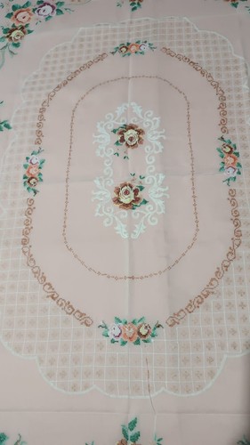 Coperta organza ricamata - coperta,