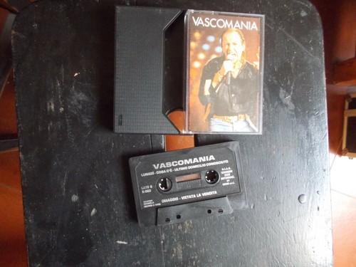 Cassetta audio vasco rossi - audio,