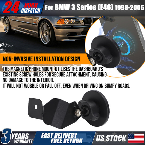 Magnetic car phone mount - magnetic,