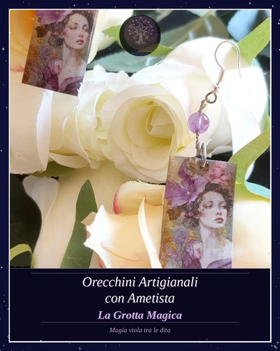 Orecchini artigianali con - artigianali,