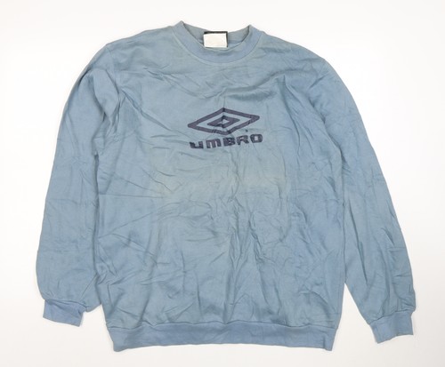 Felpa umbro uomo blu - uomo,