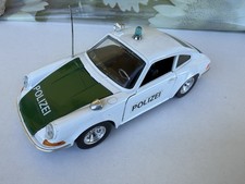 Porsche 911 Polizei Burago 1:24 No Politoys Mebetoys Solido