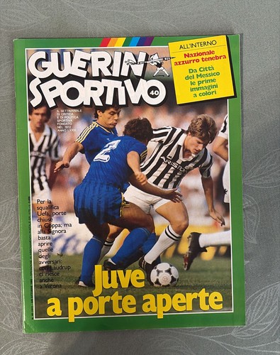 Guerin sportivo 1985 - sportivo, n.40/1985