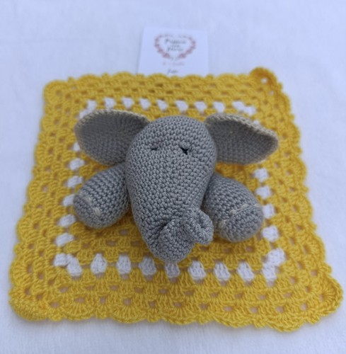 Doudou elefantino grigio