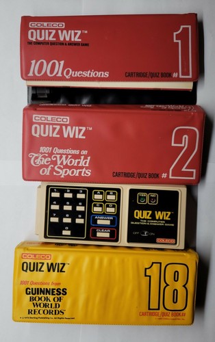 Coleco quiz wiz cartuccia - wiz, e