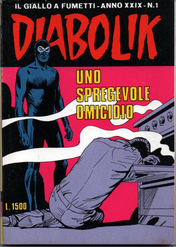 Diabolik prima edizione anno - diabolik,